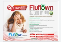 Nature Vedic Fluflown Capsules for All Kind of Fever, Swine Flu, Malaria, Loss of platelets | 30 Caps - 30 Capsules
