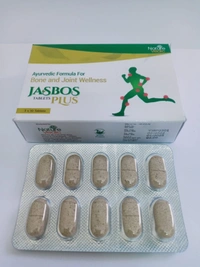 Nature Vedic Jasbos Plus Ayurvedic Tablets for Osteo Arthritis & Inflammation | 30 Tabs - 30 Tablets