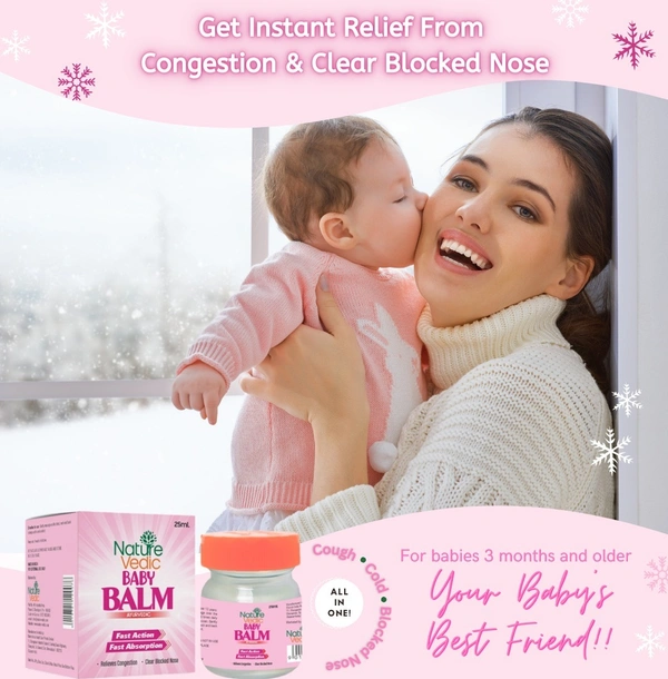 Nature Vedic Baby Balm- Ayurvedic - 25ml