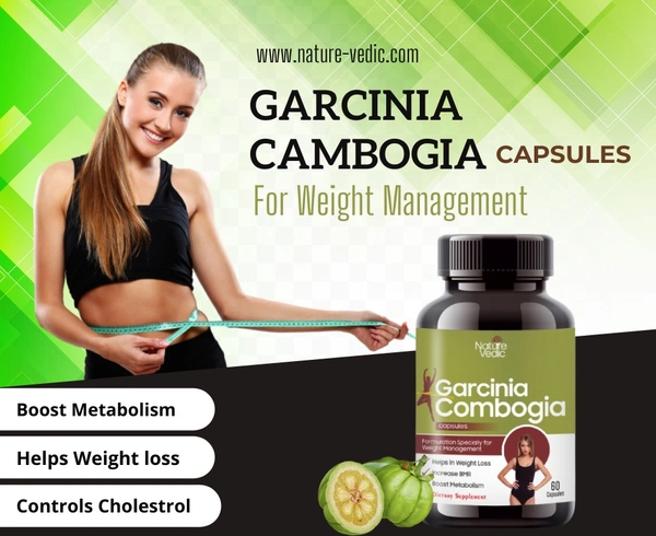 Nature Vedic Garcinia Combogia- 60 Capsule