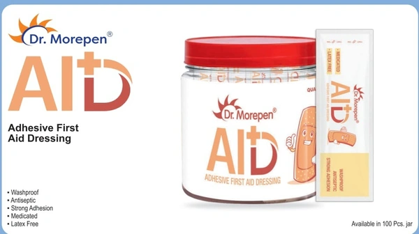 Dr Morepen AID 100 Pcs