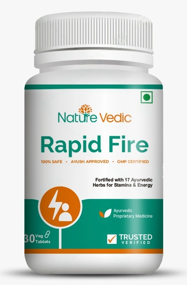 Nature Vedic Rapid Fire Ayurvedic Treatment for Vigor, Stamina & Erectile Dysfunction