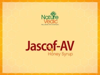 Nature Vedic Jascof AV Honey Cough Syrup For All type of Cold & Cough  300ml - 300ml