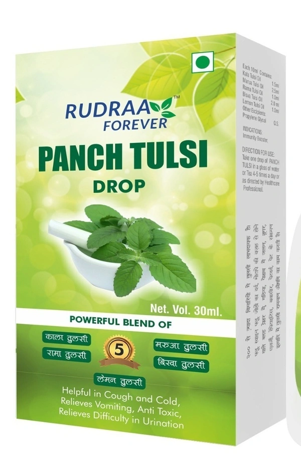 Rudraa Forever Panch Tulsi Drop 30ml 