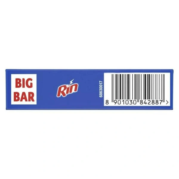 Rin Detergent Bar 250 g (Pack of 6)
