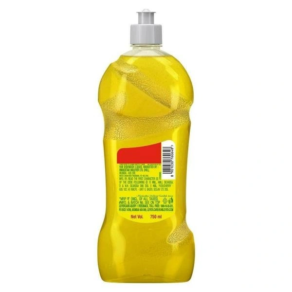Vim Lemon Dishwash Liquid 750 ml