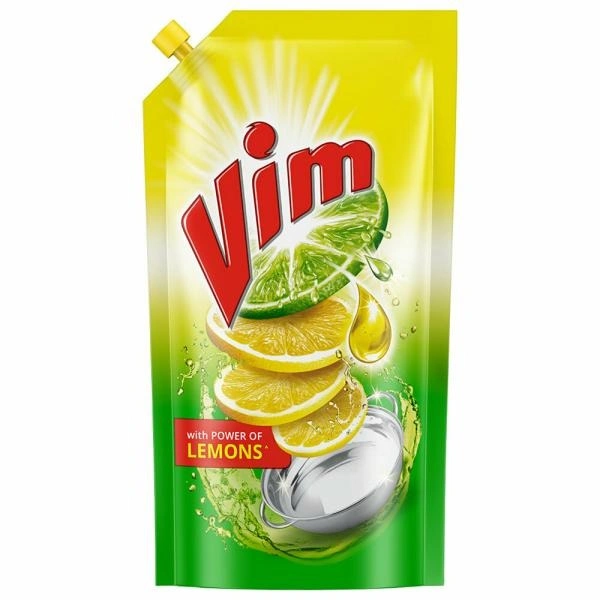 Vim Lemon Concentrated Dishwash Gel 140 ml