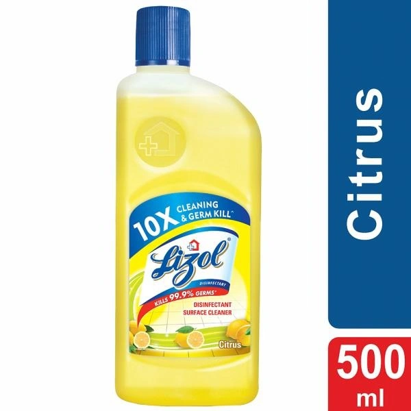 Lizol Citrus Disinfectant Surface Cleaner 500 ml