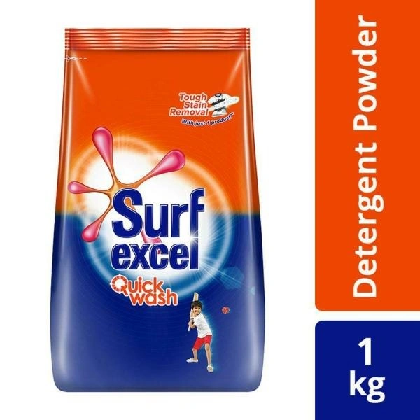 Surf Excel Quick Wash Detergent Powder 1 kg