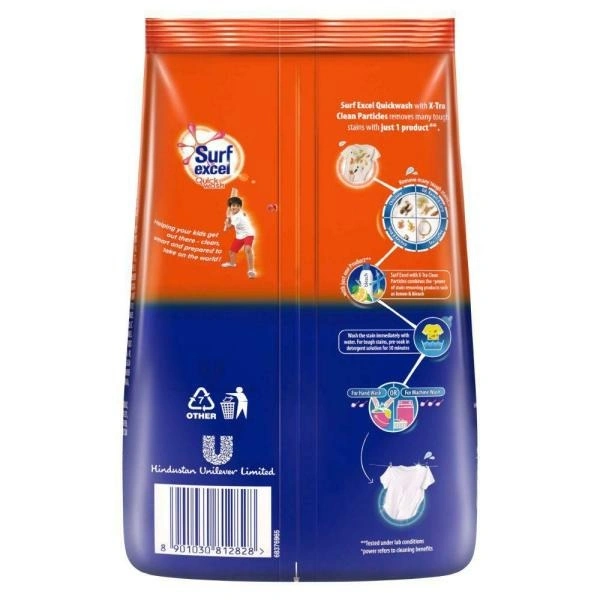 Surf Excel Quick Wash Detergent Powder 1 kg