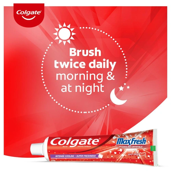 Colgate Max Fresh Spicy Fresh Red Gel Toothpaste 70 g