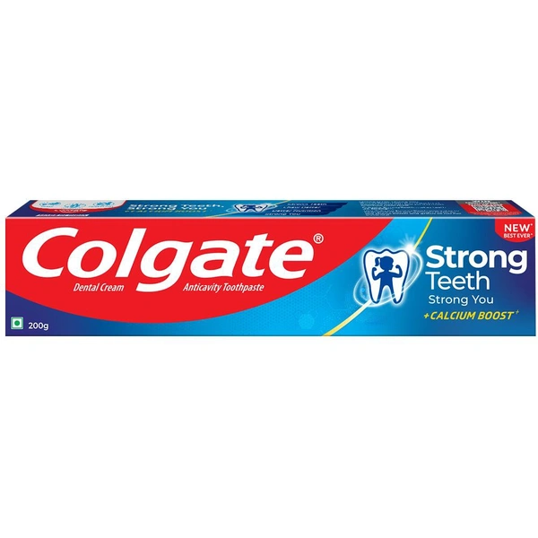 Colgate Strong Teeth Dental Cream Toothpaste 200 g