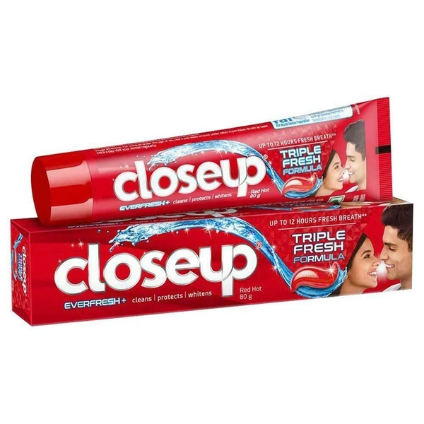 Closeup Everfresh+ Red Hot Triple Fresh Formula Toothpaste 80 g