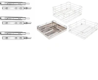 Chanal With Basket - steel, 17x20x4" cutlery 4"plane 6" plane 8" thali 6" plate 8" plane