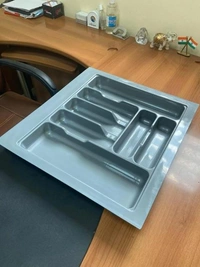 Pvc Cutlery Tray - gray, 600mm ₹750per pc minimum Quantity 10 pc