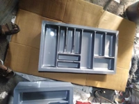 Pvc Cutlery Tray - gray, 900 mm 1100per pc minimum Quantity 15pc