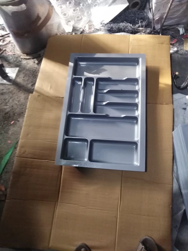 Pvc Cutlery Tray - gray, 450mm 759 per pc minimum Quantity 10 pc
