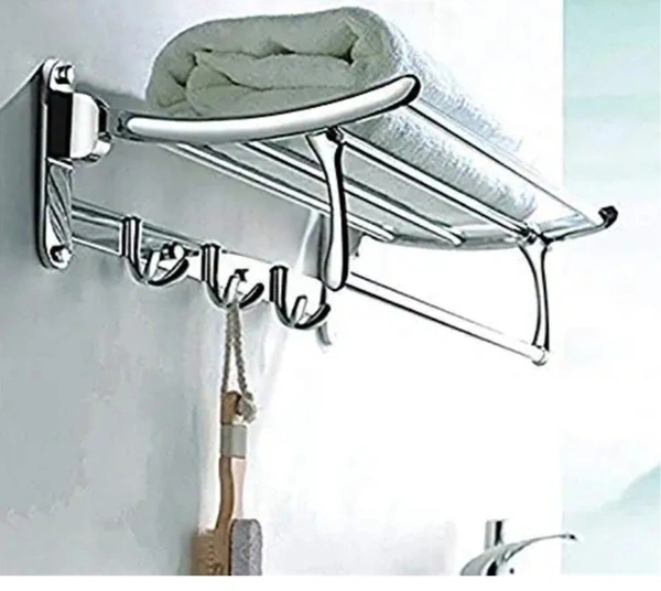 Towall Rack Bathroom - steel, 18x15x8