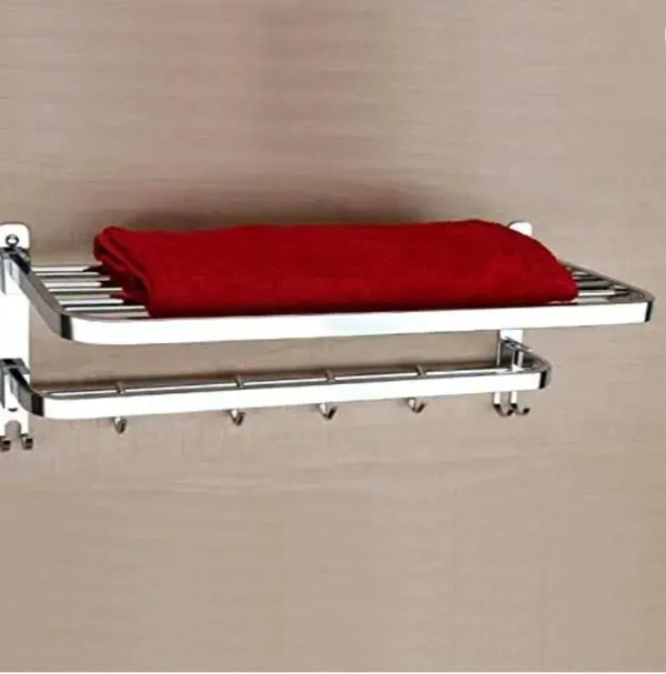 Towel Rack Steel Pipe - steel, 18x12x8" 204steel grade 