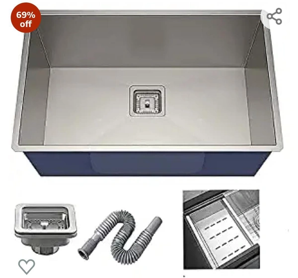 Sink Hand Made Imported - Steel, 24x18" All Size Available