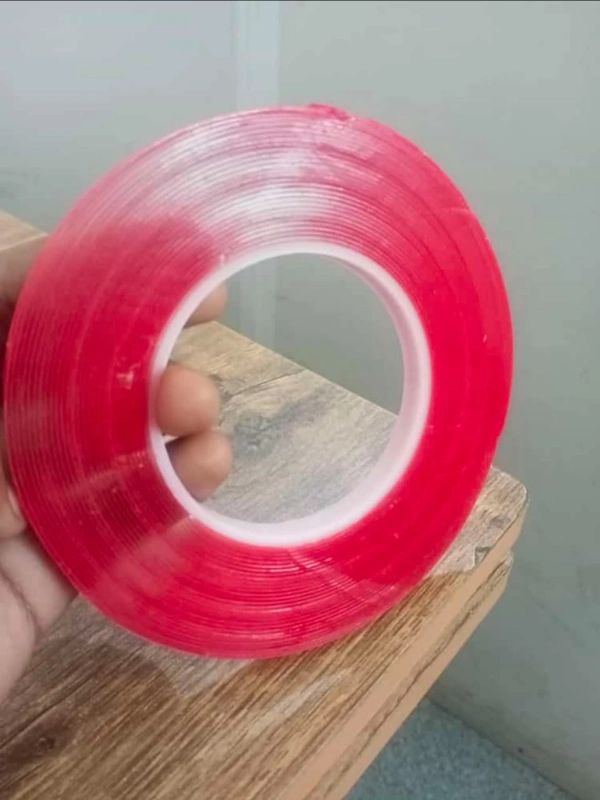 Glass Fixing Tape Hotmalt - Gray And Clear, 22x1 Mm
