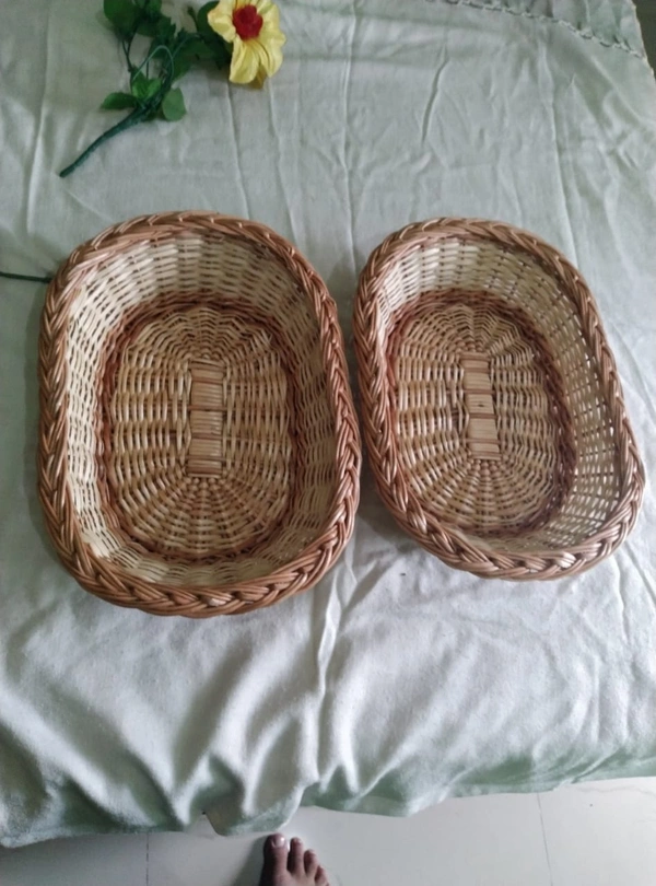 Ovel Shape - Wooden, 10"&8"