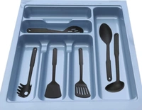 Hm Decor Pvc Cutlery Tray - Gray, All Size