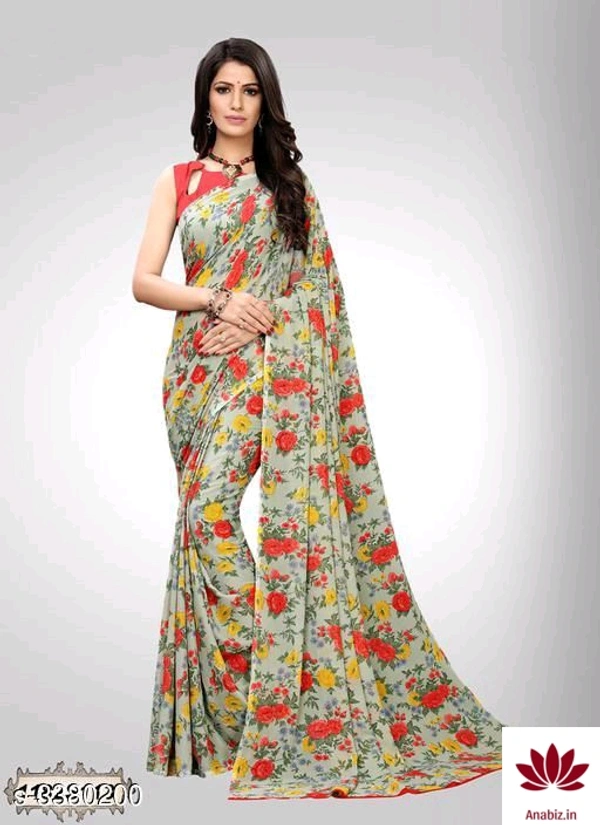 Woman Printed Saree