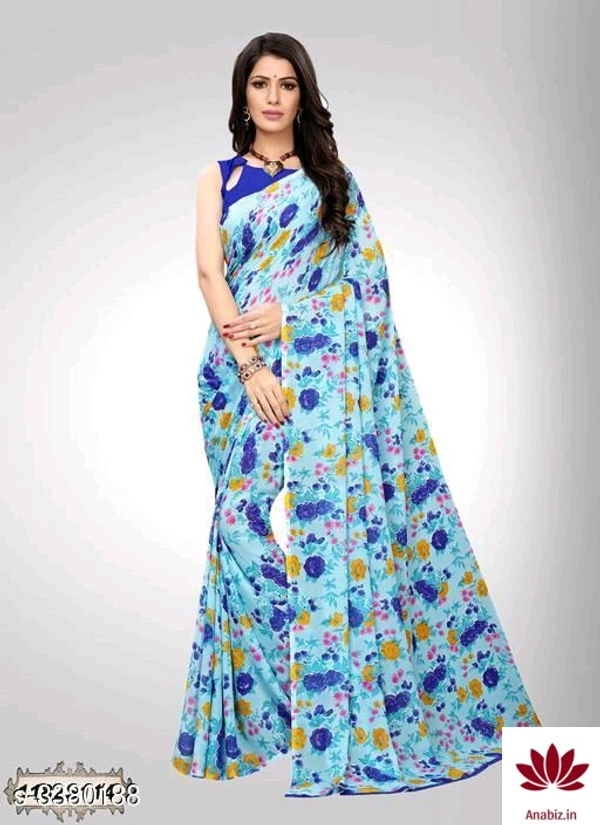 Woman Printed Saree