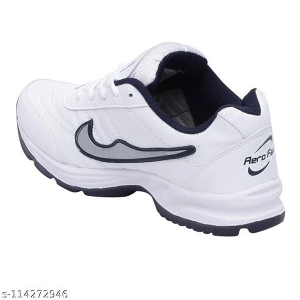 Aero Fax Running Shose For Mens - White, 6