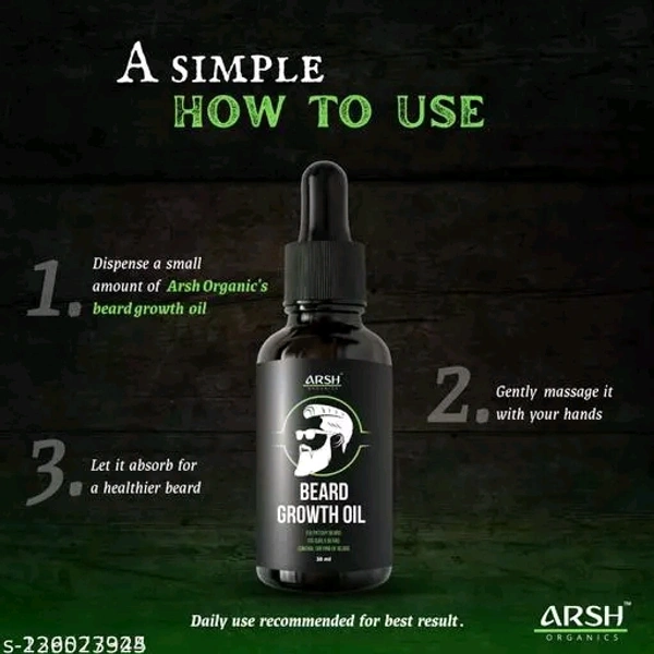 mushtaq beard oil