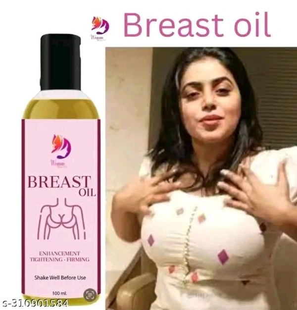 Herbal Breast Enlargement Oil for Women | Natural Bust Firming & Tightening Oil | Ayurvedic Breast Growth Solution