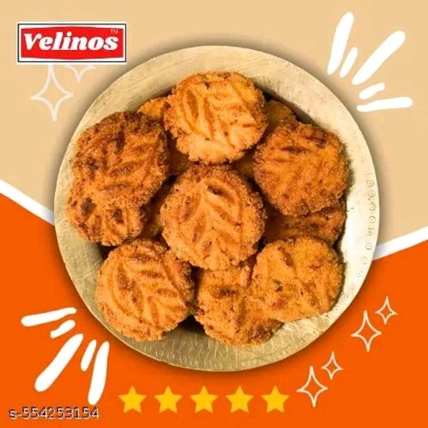 Velinos Traditional Bihari Thekua – 250gm | Jaggery Wheat Snack - Pack Of 1