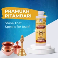 Hk Pramukh  Pramukh Pitambari Magic Power Metal Cleaner for Copper, Brass, Silver, Aluminium, Iron, Steel, Restores Shine 200Ml