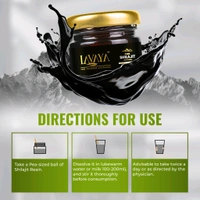 Lavaya 100% Pure Himalayan Shilajit Resin | 15 gm | 85+ Trace Minerals | Boost Energy & Stamina 15gm