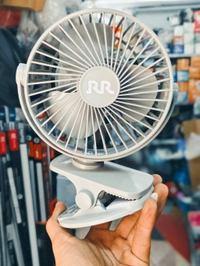 R R Rechargeable Mini Fan - Black