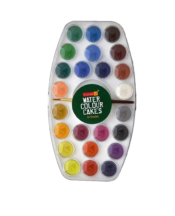 CAMEL WATER COLOUR CAKES 24 SHADES