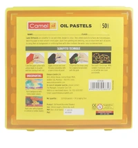 CAMEL OIL PASTELS 50 COLOUR SHEDS