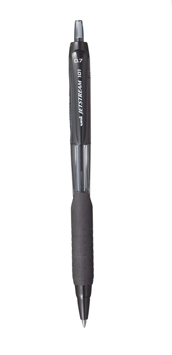 UNI-BALL JETSTREAM 101 0.7 BLACK - 6 PCS, 1 PCS