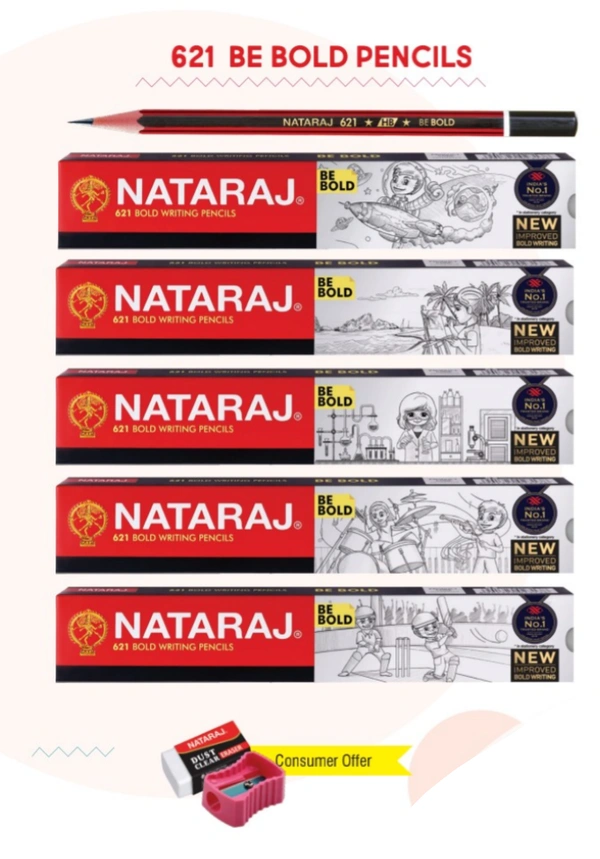 NATRAJ 621 BE BOLD PENCIL