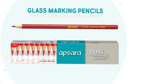 APSARA GLASS MARKING PENCIL RED