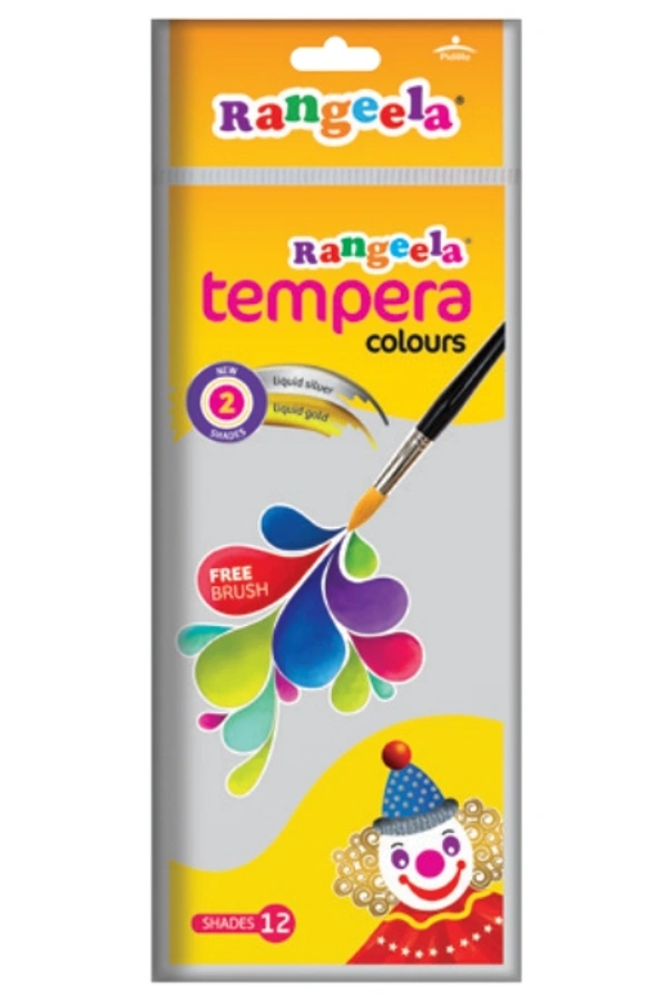 RANGEELA TEMPERA COLOUR 12 SHADES