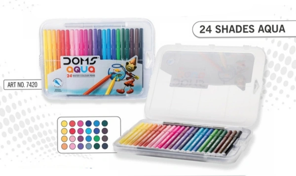 DOMS AQUA SKETCH 24 SHADES