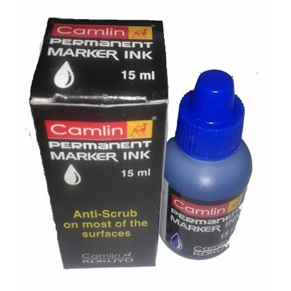 CAMLIN PERMANENT MARKER INK 15 ML BLUE