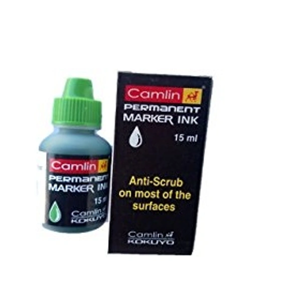 CAMLIN PERMANENT MARKER INK 15 ML GREEN