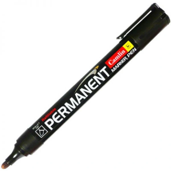 CAMLIN PERMANENT MARKER PEN BLACK BOLD