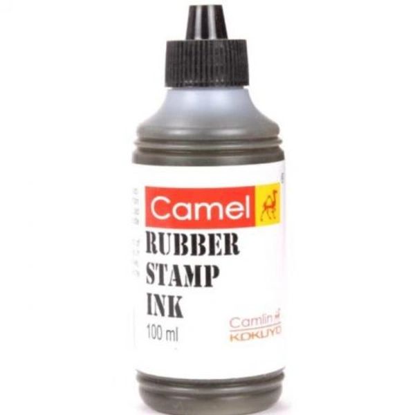 CAMLIN RUBBER STAMP PAD INK 100Ml VOILET BLACK
