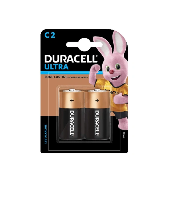 DURACELL C-SIZE ULTRA ALKALINE BATTERIES