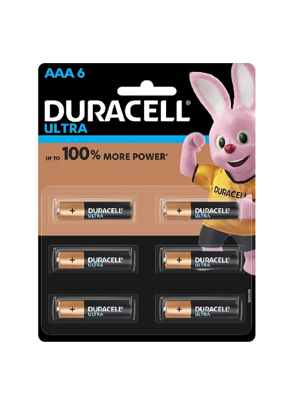 DURACELL AAA ULTRA ALKALINE BATTERIES  - 1PCS