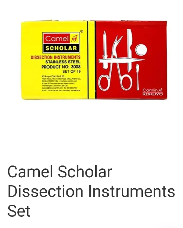 CAMEL SCHOLAR DISSECTION INTRUMENTS